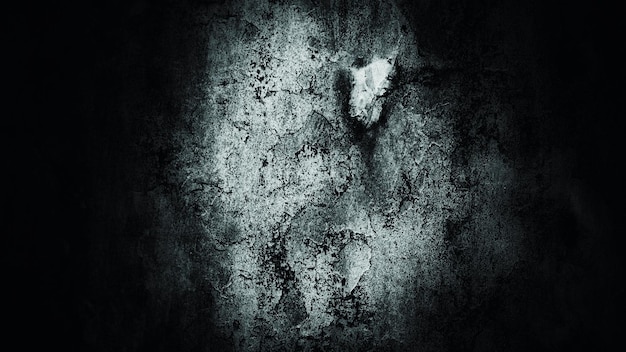 Dark scary background Dark black concrete wall scary halloween background cement texture