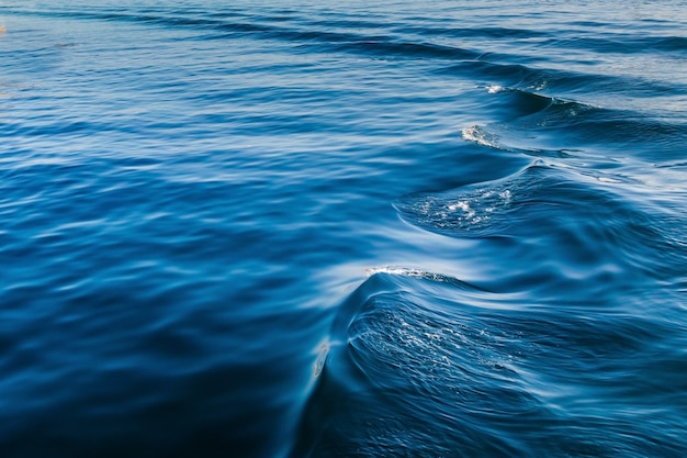 Dark sea water with a soft wave.