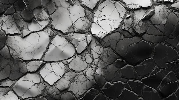 Dark white and black abstract background stone surface