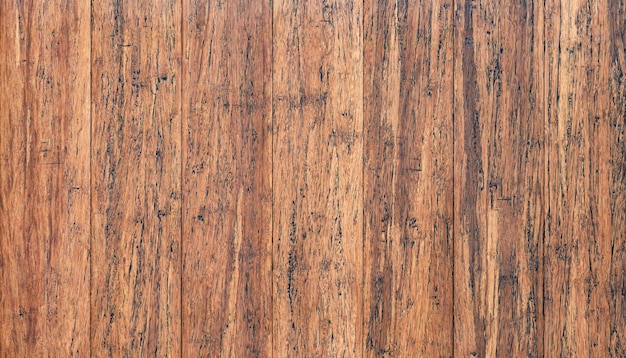 Dark wood panel as background brown planks texture