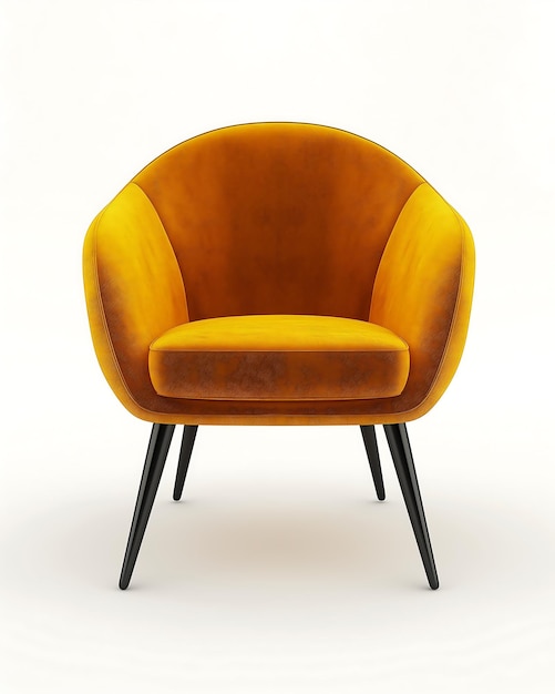 dark yellow chair