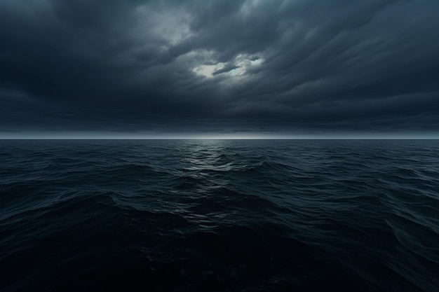 Darkened Sea