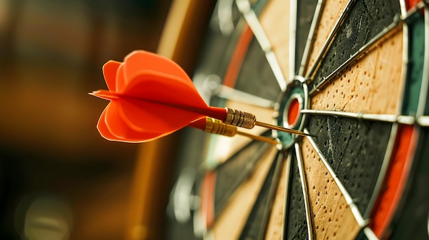 Photo a dart board with the word darts on it