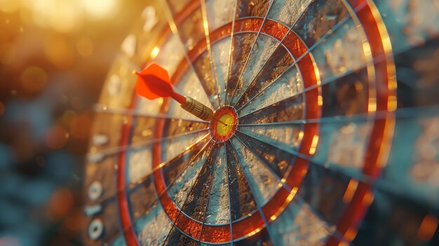 a dart board with the word target on it