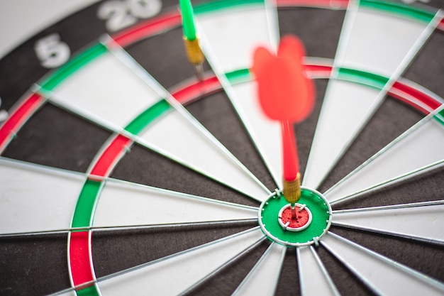 Dart hits Bullseye is a target and goal of business marketing as  .