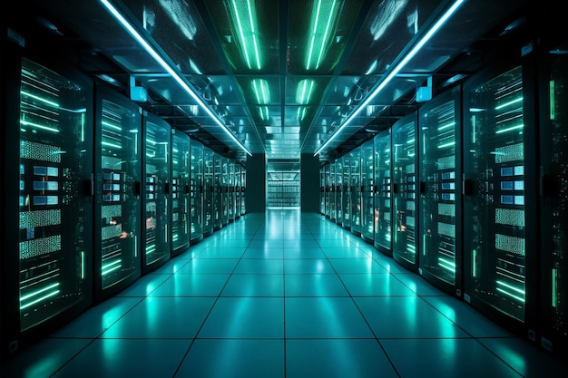 Data center in high operation