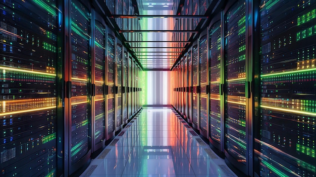 The data center storage supports cloud computing cybersecurity telecommunication clusters