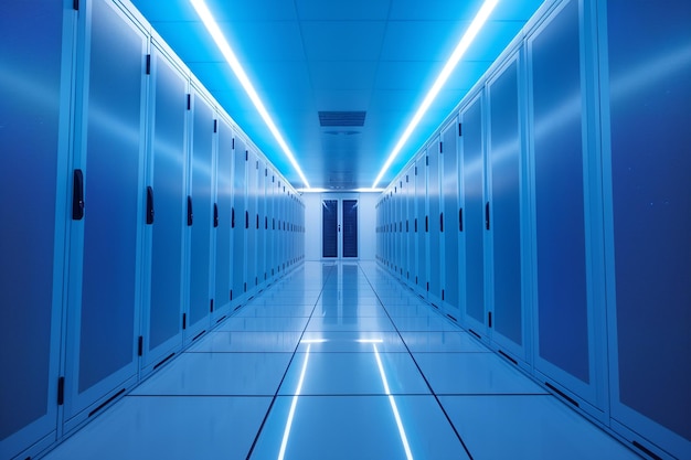 data storage server room