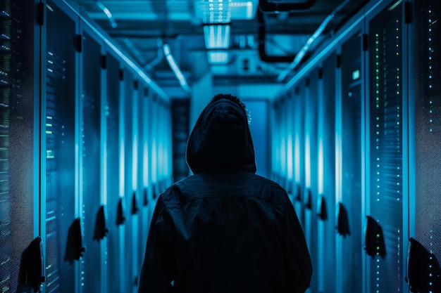 Data Theft in Progress Hacker Penetrating Data Center Defenses