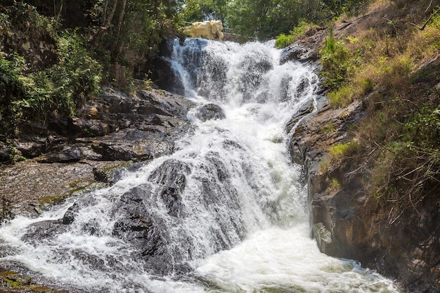 Datanla Waterfall in Dalat, Vietnam