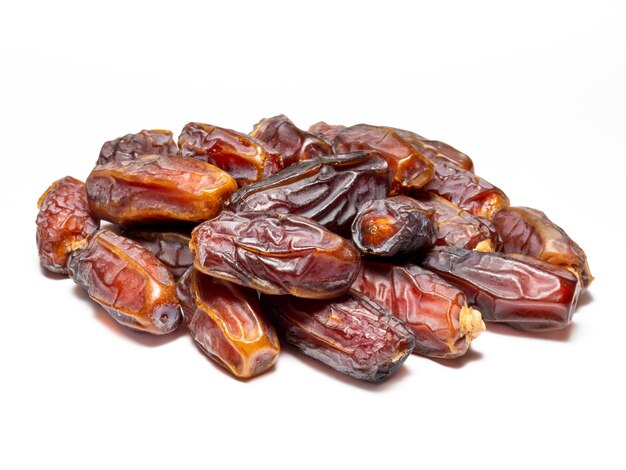 dates isolated on white background