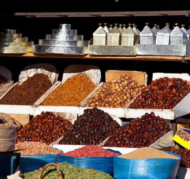 dates in moroccan market