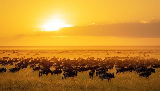 A dawn landscape photoshoot in a national park