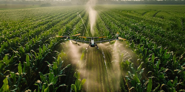 Dawn Spraying Drone Technology Enhances Sustainable Farming