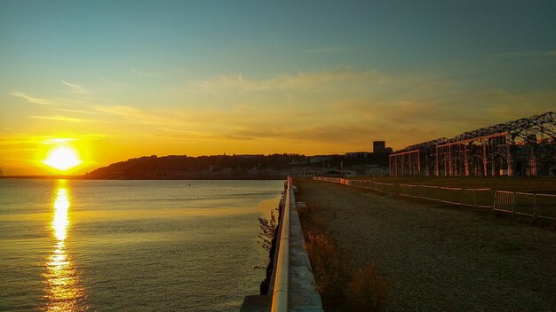 DAWN on the Volga River. Nizhny Novgorod