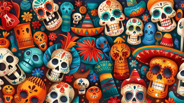 Day of the Dead Celebration in Mexico