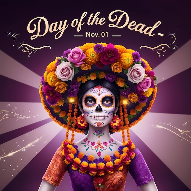 Photo day of the dead day 4k wallpaper hd wallpaper