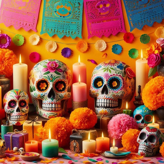 Day Of The Dead Images Backgrounds Art