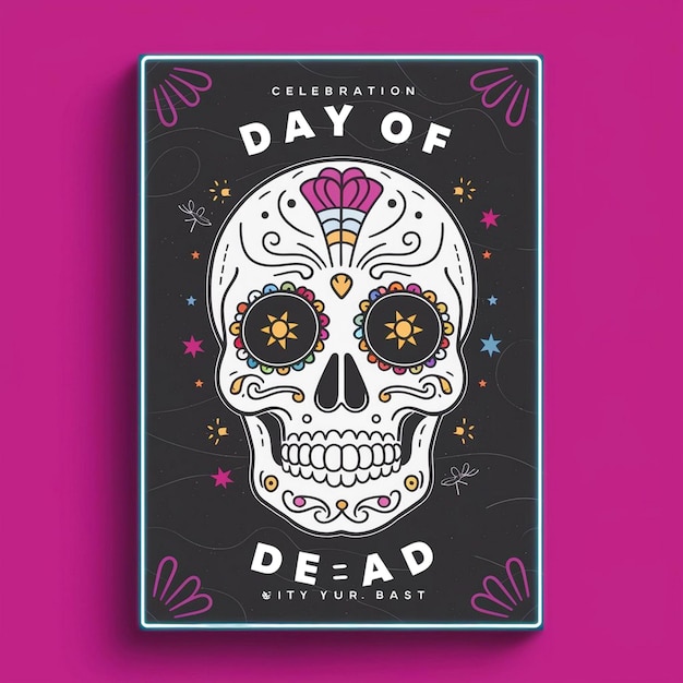 Day Of The Dead Poster Design