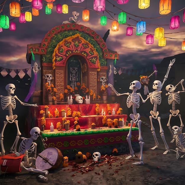 Day of the Dead remembering the departed