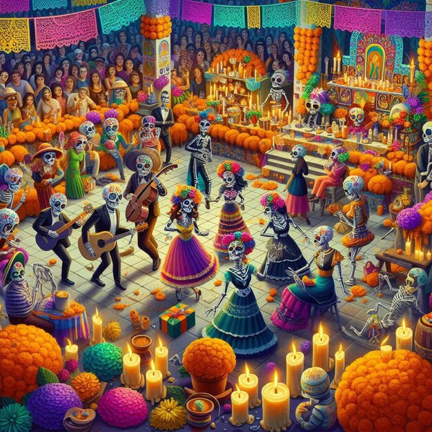 Day Of The Dead Update background