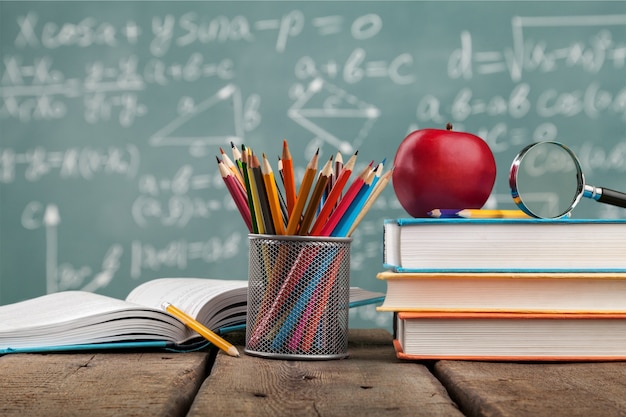 Day international school teachers blackboard books brazil