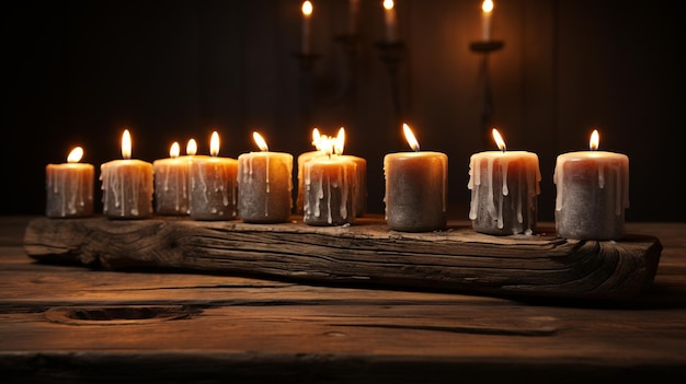 day of the little candles HD 8k wall paper Stock Photographic image