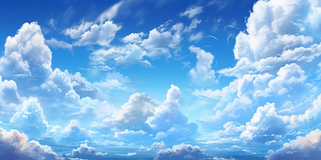 Day sky background with cloud