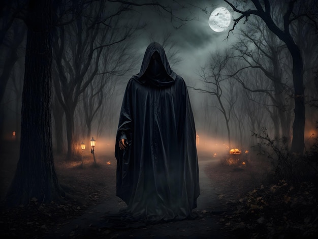 Death in a scary style arrives at Halloween night and it's horrible