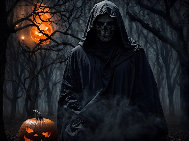 Death in a scary style arrives at Halloween night and it's horrible