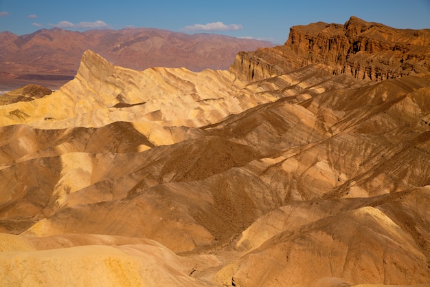 Photo death valley national park california zabriskie point