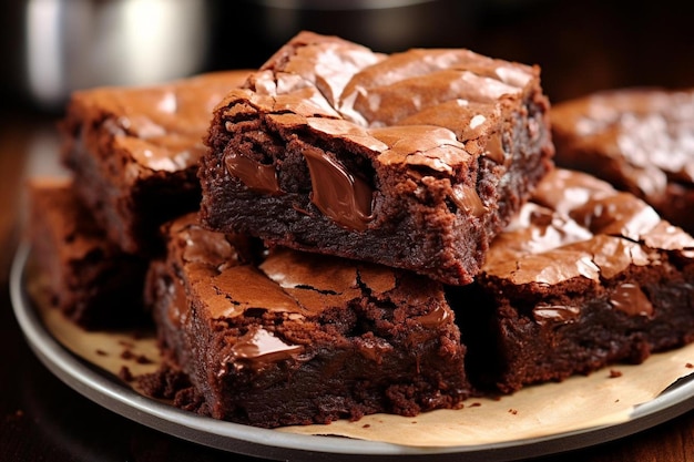 Decadent Brownie Squares sweet healthy snacksmithai delicious food