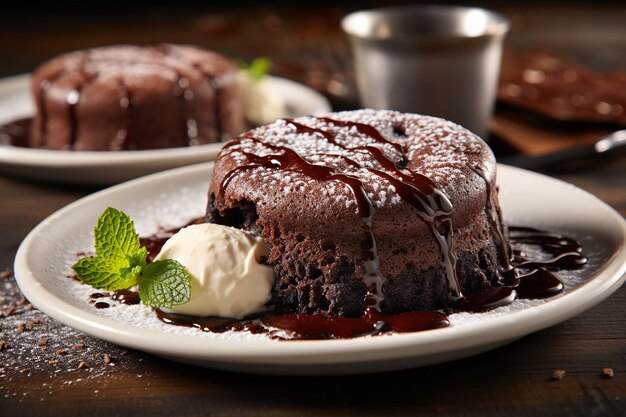 Decadent Chocolate Lava Cakes with Molten Center