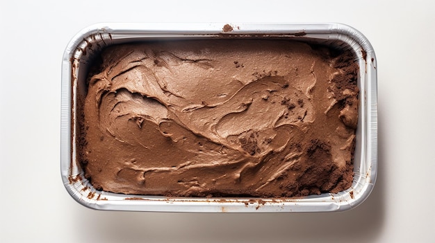 Decadent Delight Unbaked Chocolate Brownie in a Tin