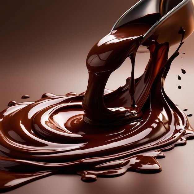 Decadent Waves The Beauty of Flowing Chocolate