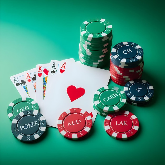 A deck of playing cards and a set of poker chips common elements in cabaretthemed casino nights i