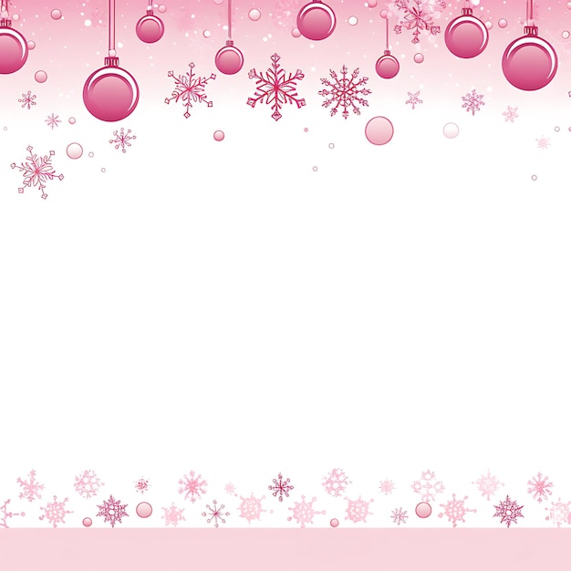 Decoration card Christmas scene with blank space for your message text