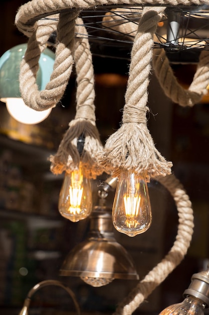 Decorative antique edison style light bulbs