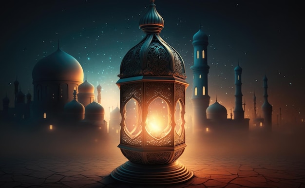 Decorative Arabic lantern