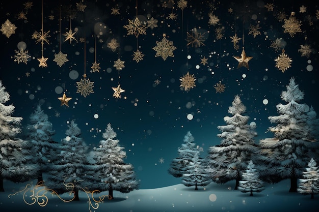 Decorative christmas background