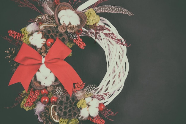 Decorative Christmas wreath