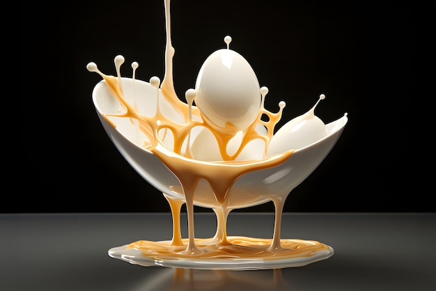 decorative and designer stand and egg rack art in the food industry