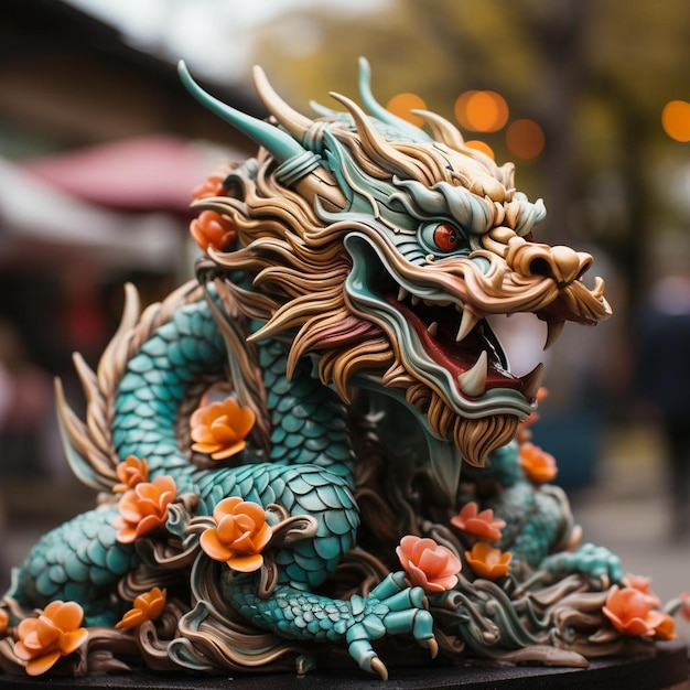 Decorative Dragon Dreamscape Chinese New Year Decorations Photo