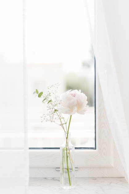 Decorative flowers in a vase