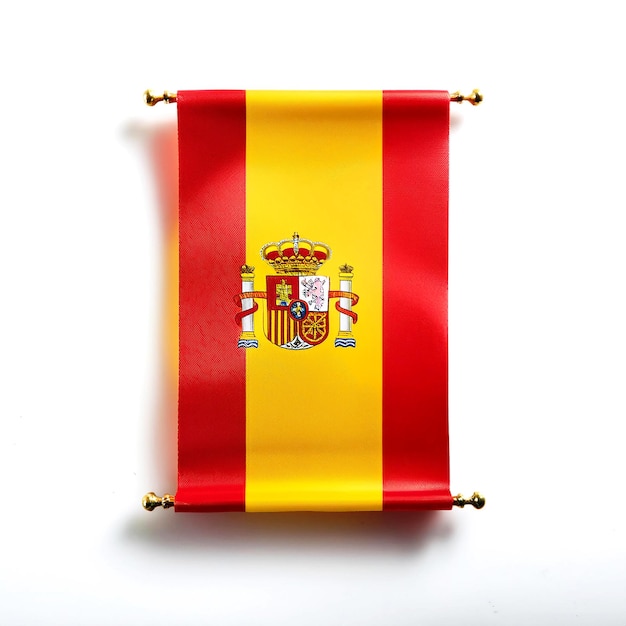 Decorative Hanging Banner of Spains National Flag