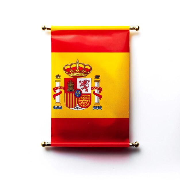 Decorative Hanging Banner of Spains National Flag