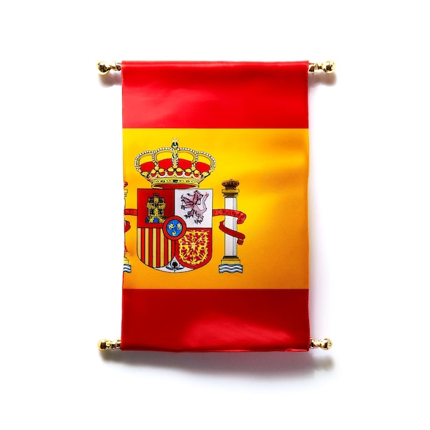 Decorative Hanging Banner of Spains National Flag