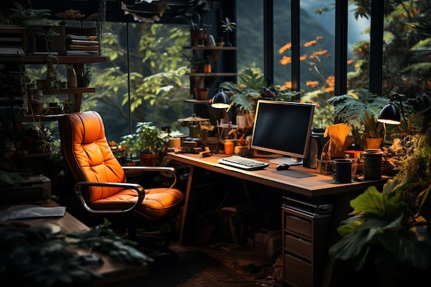 decorative office at home