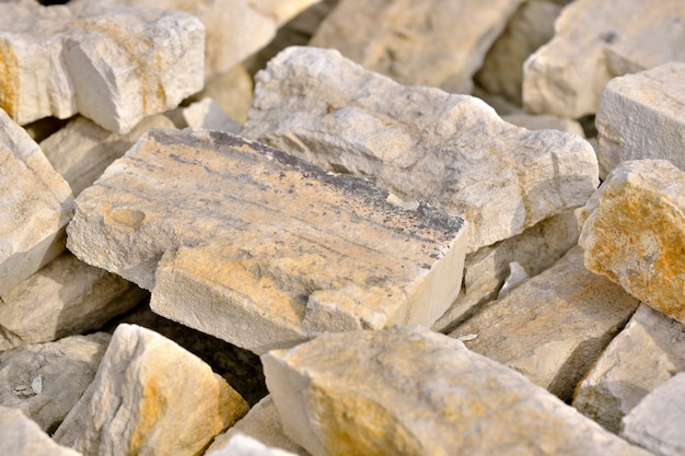 Decorative stone building boards