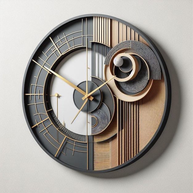 Photo decorative wall clock